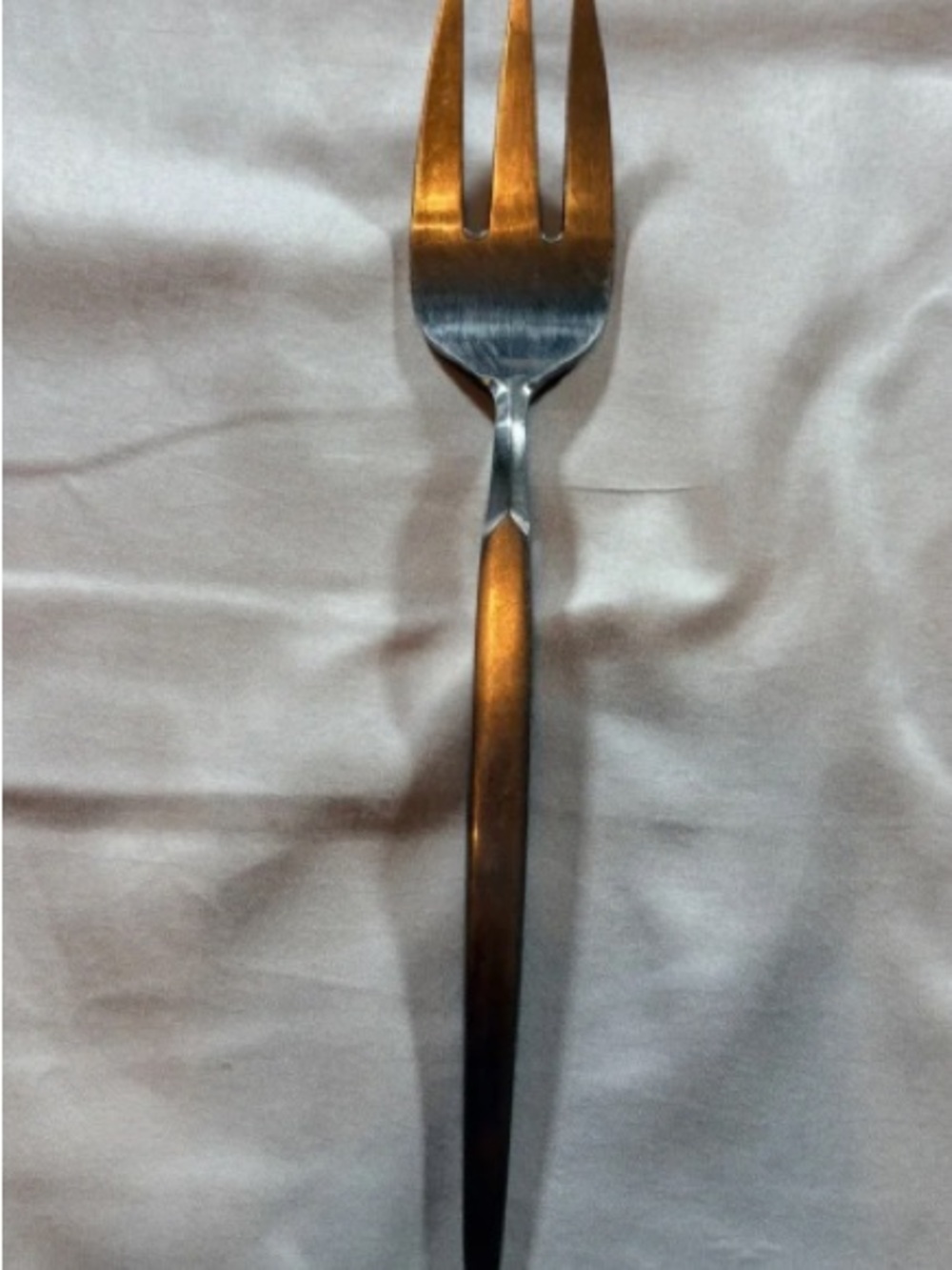 Bronze-Tone Stainless Steel Dinner Fork - Home Dining Flatware